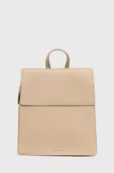 Plecaki - Trussardi plecak damski kolor beżowy mały gładki - miniaturka - grafika 1