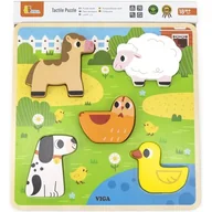 Puzzle - Viga 44662 Drewniane puzzle - Farma - miniaturka - grafika 1