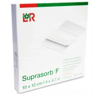 OPATRUNEK FOLIOWY SUPRASORB F 10X12CM 10SZT - Apteczki i materiały opatrunkowe - miniaturka - grafika 1