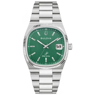 Zegarek Zegarek Męski Bulova 96B439 srebrny - Zegarki męskie - miniaturka - grafika 1