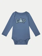 Body dla niemowląt - Gap Body 627607 Niebieski Regular Fit - miniaturka - grafika 1