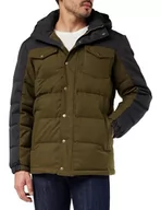 Kurtki męskie - Wrangler Męska kurtka puchowa, Faded Black, XL - miniaturka - grafika 1