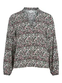 Bluzki damskie - Vila Bluzka "Tullina" ze wzorem - miniaturka - grafika 1