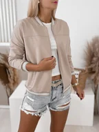 Bluzy damskie - BLUZA MARNISSA BEŻOWA L/XL - Ubra - miniaturka - grafika 1