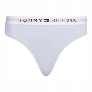 TOMMY HILFIGER STRINGI MAJTKI DAMSKIE THONG (EXT SIZES) NIEBIESKIE r.XS - Majtki damskie - miniaturka - grafika 1