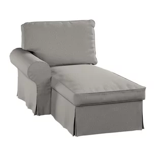 Pokrowiec na szezlong Ektorp lewy, srebrno - szary szenil, 84 x 166 x 73 cm, Living - Pokrowce na meble Pokrowiec na szezlong Ektorp lewy, srebrno - szary szenil, 84 x 166 x 73 cm, Living - Pokrowce na meble - miniaturka - grafika 1