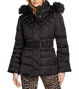 Guess Laurie Down damska kurtka pikowana z prawdziwego puchu, Jet Black A996., M - Kurtki damskie - miniaturka - grafika 1