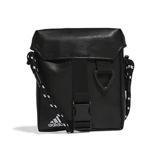 Torby męskie - adidas Unisex Essentials SMALL Bag torba na ramię, czarno-biała, czarno-biały - grafika 1