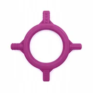 Gryzaki dla dzieci - Gryzak dla Niemowląt Ark's BABY TETRA-BITE Fuksja - miniaturka - grafika 1