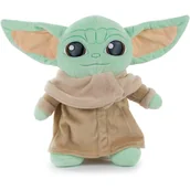 Figurki dla dzieci - Star Wars Grogu Baby Yoda 27cm Pluszak Gwiezdne Wojny Mandalorian - miniaturka - grafika 1