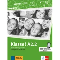Pozostałe książki - Klett Klasse! A2.2. Übungsbuch mit Audios online - miniaturka - grafika 1