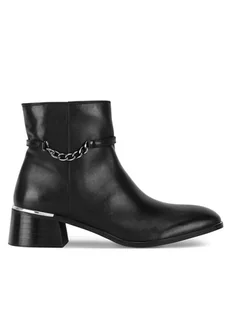 Sergio Bardi Botki WI32-E1097-02SB Czarny - Botki damskie - miniaturka - grafika 1