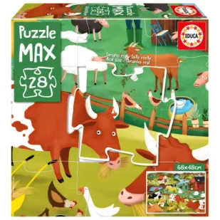 Puzzle XL 28 Farma Educa - Puzzle - miniaturka - grafika 1