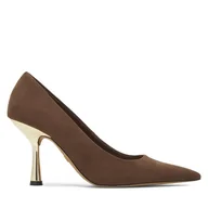 Czółenka - Szpilki Nine West WFA2663-1 Brązowy - miniaturka - grafika 1