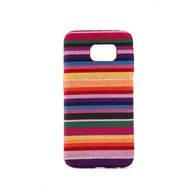 Etui i futerały do telefonów - Materiałowe etui na telefon Samsung Galaxy S7 Cover Bumper Shell Colourful - miniaturka - grafika 1