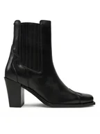 Botki damskie - Bronx Botki New-Parton 34334-A Czarny - miniaturka - grafika 1
