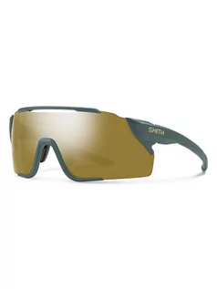 Okulary przeciwsłoneczne - SMITH Okulary sportowe "Ruckus" w kolorze zielono-żółto--szarym - grafika 1