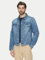 Kurtki męskie - Tommy Jeans Kurtka jeansowa Ryan DM0DM21860 Niebieski Regular Fit - miniaturka - grafika 1