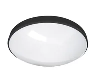 Lampy sufitowe - LED Plafon łazienkowy CIRCLE LED/36W/230V 4000K śr. 45 cm IP44 czarny - miniaturka - grafika 1