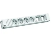 Gniazdka elektryczne - BACHMANN CONI 4xUTE 2xCM 0,2m GST18 RAL9010 - miniaturka - grafika 1