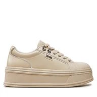 Sneakersy damskie - Sneakersy Liu Jo Selma 11 BF4073 P0102 Beżowy - miniaturka - grafika 1