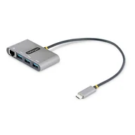 Huby USB - StarTech HB30C3A1GEA2 huby i koncentratory USB 3.2 Gen 1 (3.1 Gen 1) Type-C 5000 Mbit/s Szary - miniaturka - grafika 1