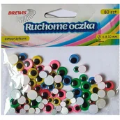 Zabawki kreatywne - Brewis Oczka ruchome kolor 6.8.10 (80) VB8369 - miniaturka - grafika 1