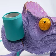 Lampy stojące - Lampa stołowa Kare Chameleon, multicolor, żywica syntetyczna, 44 cm - miniaturka - grafika 1
