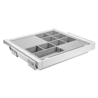 Meble modułowe i akcesoria - Szuflada z organizatorem do korpusu 60 cm biała Elite GTV - miniaturka - grafika 1