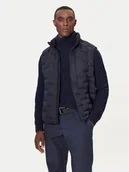 Kamizelki męskie - Bugatti Bezrękawnik 875100 81052 M Granatowy Regular Fit - miniaturka - grafika 1