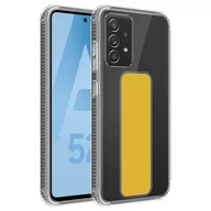 Etui i futerały do telefonów - Pokrowiec Do Samsung Galaxy A52 (4G / 5G) / A52s w ŻÓŁTY Etui z uchwytem Obudowa Case Cover Cadorabo - miniaturka - grafika 1