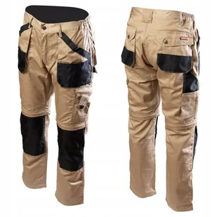 Spodnie robocze odpinane nogawki Brixton PRACTICAL-BEŻOWY r. 50 - Odzież robocza - miniaturka - grafika 1