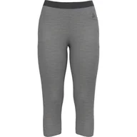 Legginsy - Legginsy termoaktywne damskie Odlo MERINO 200 base layer 3 /4 bottoms - miniaturka - grafika 1