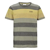 Koszulki męskie - G.I.G.A. DX Męski T-Shirt - GS 58 MN TSHRT, stalowo-niebieski, S, 38257-000 - miniaturka - grafika 1