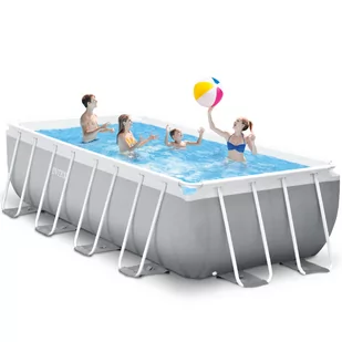 Intex Basen stelażowy Prism prostokątny 488 x 244 x 107 cm - zestaw 26792 - Baseny ogrodowe - miniaturka - grafika 3
