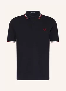 Fred Perry Koszulka Polo Z Piki m3600 Slim Fit blau - Moda i Uroda OUTLET - miniaturka - grafika 1