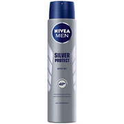 Dezodoranty i antyperspiranty męskie - NIVEA - Men Silver Protect Antyperspirant męski w sprayu - miniaturka - grafika 1