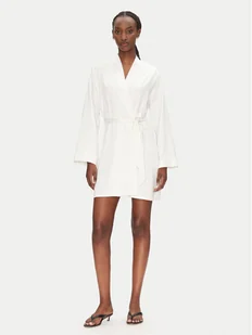 Hunkemöller Szlafrok Bridal 302071 Biały - Szlafroki damskie - miniaturka - grafika 1