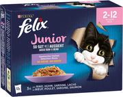 Mokra karma dla kotów - Zestaw Felix Junior (So gut wie es aussieht), 48 x 85 g - 4 smaki - miniaturka - grafika 1