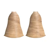 Listwy przypodłogowe - Narożnik zewnętrzny do listwy przypodłogowej PCV Dąb Laplant 55 Artens 3276007775662 - miniaturka - grafika 1