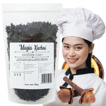 Goździki Całe 100g Aromatyczna przyprawa Goździk naturalne