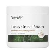 Witaminy i minerały - OstroVit, Trawa Młodego Jęczmienia Vege, 200g - miniaturka - grafika 1