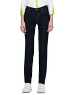 Spodnie damskie - Armani Exchange Dżinsy damskie skinny Fit, Dżins indygo, 25W - miniaturka - grafika 1