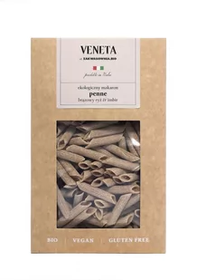 Lumarko Makaron (Z Ryżu Brązowego Z Imbirem) Penne Bezglutenowy Bio 250 G (Veneta)! - Makaron - miniaturka - grafika 1