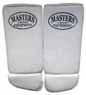 Ochraniacze do sportów walki - Masters FIGHT EQUIPMENT Elastyczny ochraniacz stawu skokowego, OSS-10, biały, rozmiar XL - miniaturka - grafika 1