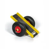 Wózki magazynowe - Wózek do materiałów płytowych, nośność 200 kg, pełne koła - miniaturka - grafika 1