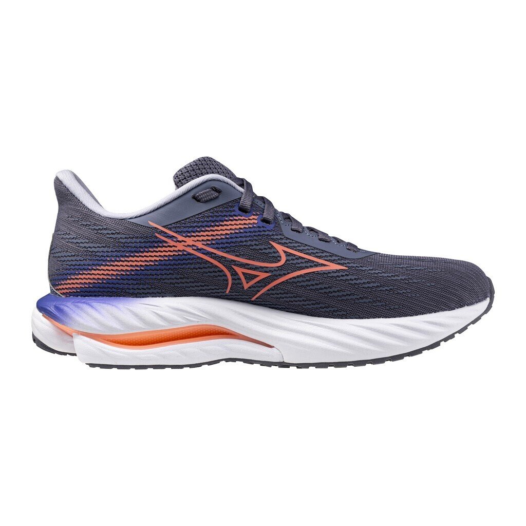 Damskie buty do biegania Mizuno Wave Inspire 21 Blue Granite/Striking Coral/Ir UK 5,5