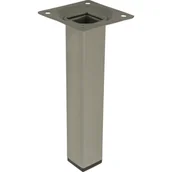 Zawiasy, okucia i inne akcesoria - Noga meblowa kwadratowa 15 cm szara - miniaturka - grafika 1