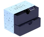 Akcesoria do bielizny - HISKIN_SET Zestaw Na Dobrą Noc naturalna świeca sojowa 100ml + mgiełka relaksująca do ciała i twarzy 100ml + wałek do kręcenia loków i dwie frotki 1szt + opaska na oczy 1szt - miniaturka - grafika 1