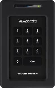 Dysk HDD Glyph SecureDrive+ Keypad, 4TB Encrypted SSD Drive with Keypad, Bus-powered, USB 3.2 Gen1, USB-C & Thunderbolt compatible - Dyski SSD - miniaturka - grafika 1